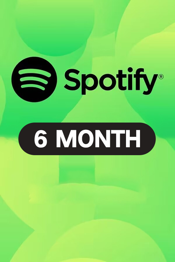 Spotify Premium Individual 6 months - Top-up