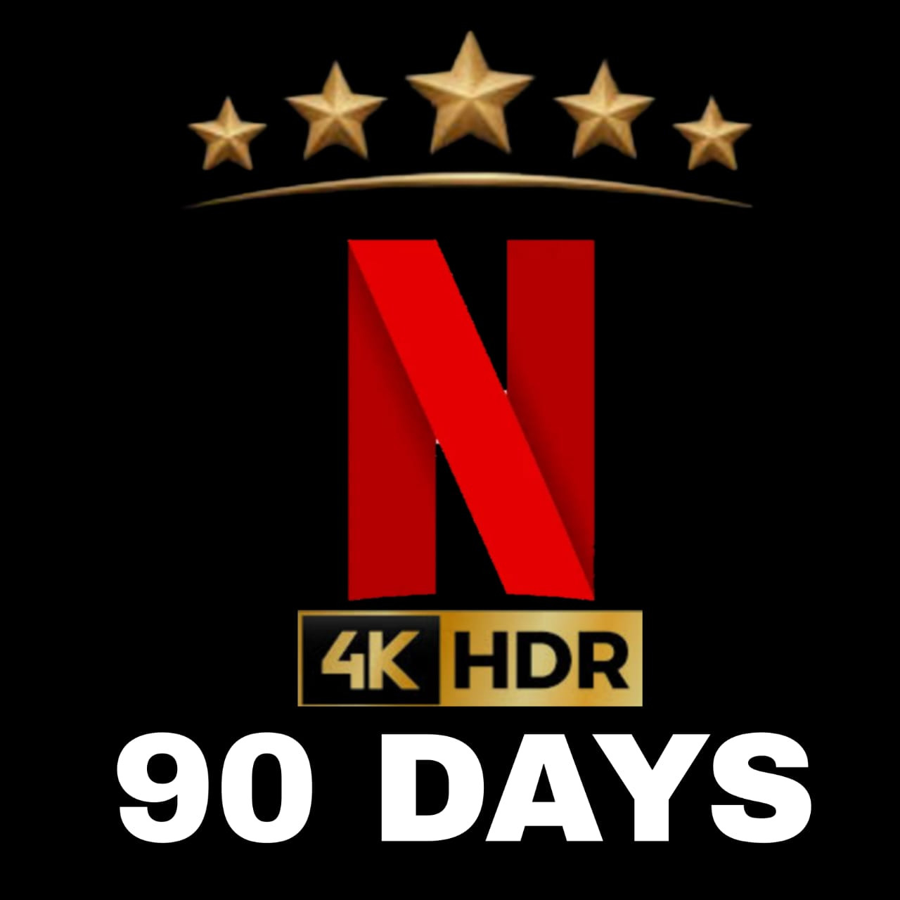 Shared Account - NETFLIX 90 days 4K UHD Premium - 3 Months