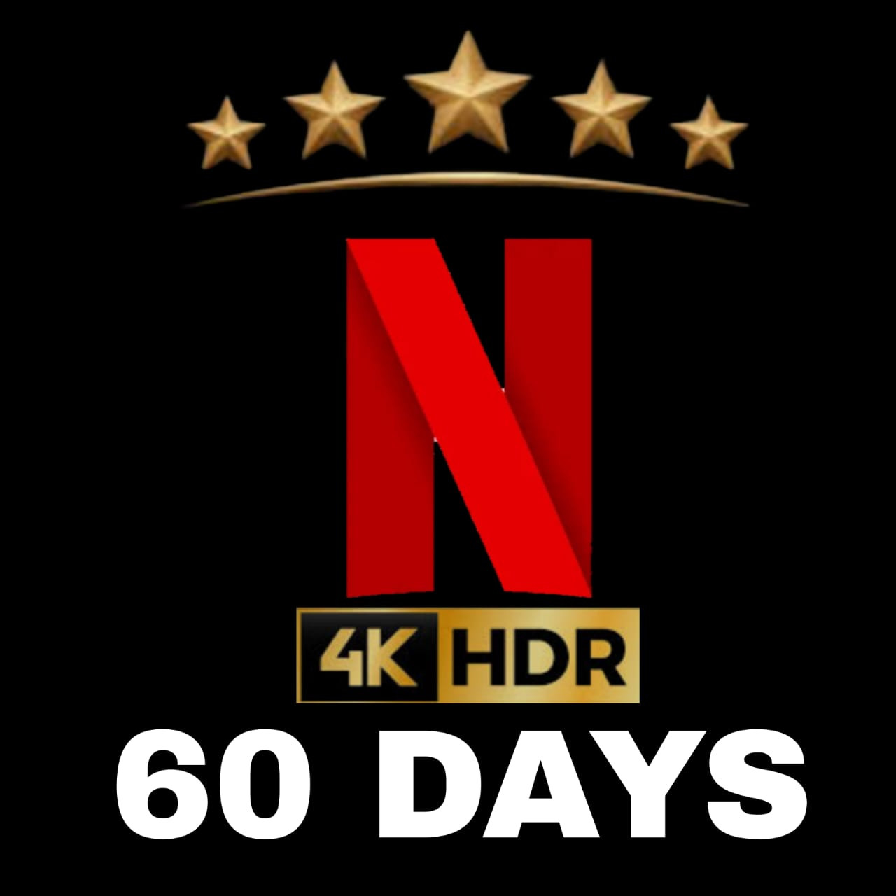 Shared Account - NETFLIX 60 days 4K UHD Premium - 2 Months