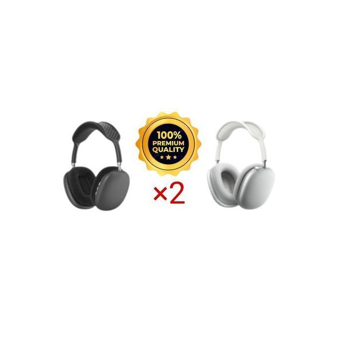 P9 casque bluetooth sans fil pack X2