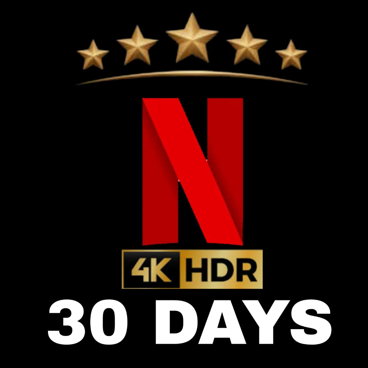 Shared Account - NETFLIX 30 days 4K UHD Premium - 1 Months